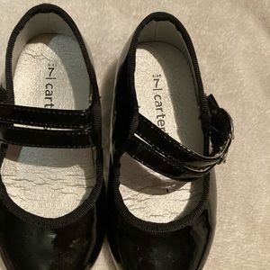 Kid dress shoes black